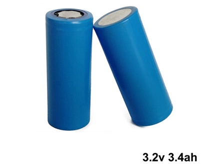 3400-LiFePo4 Cylinder Cells